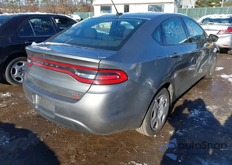 2013 Dodge Dart Aero z USA, uszkodzony, nr VIN 1C3CDFAH0DD216104